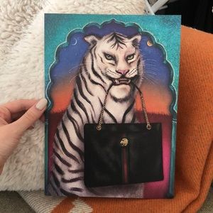 Authentic Gucci illustration print